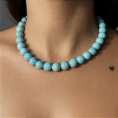 CHOKER ESFERAS HWOLITA- PAZ INTERIOR