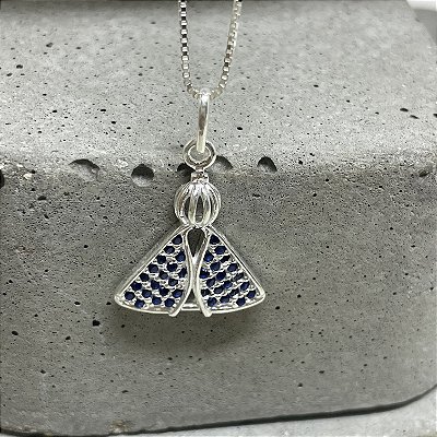 PINGENTE NOSSA SENHORA BLUE