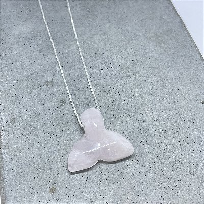 CONJUNTO DIFUSOR RABO DE BALEIA QUARTZO ROSA + ÓLEO ESSENCIAL