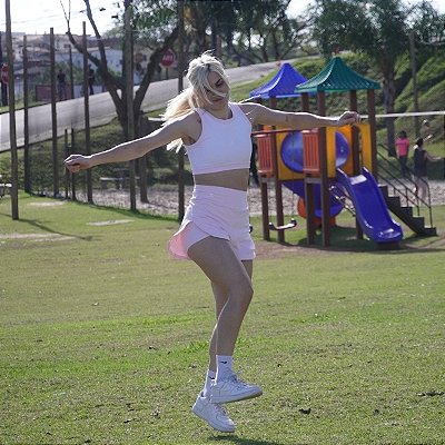 Conjunto Shapeness Julie Cropped e Shorts