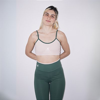 Conjunto Shapeness Flex Legging e Top Duas Cores