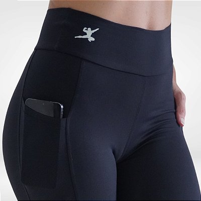 Legging Shapeness Run Com Bolsos