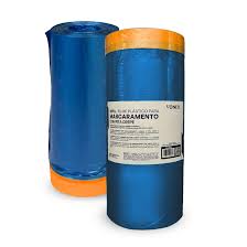 FILME PLÁSTICO PARA MASCARAMENTO C/ FITA CREPE E DISPENSER