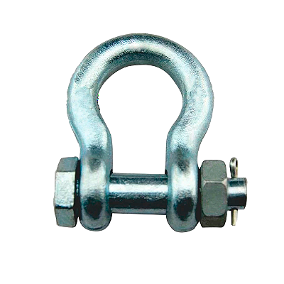 Manilha Curva Porca e Cupilha Alloy - MAXICABOS