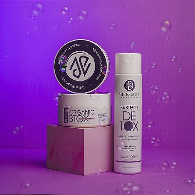 Kit Botox Orgânico Realinhamento Capilar Nik Beauty