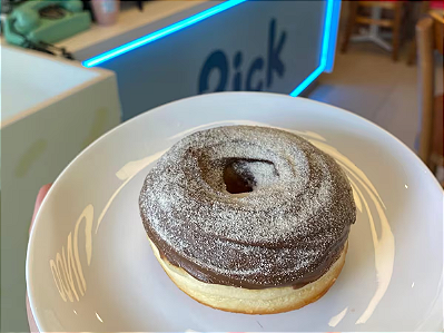 Pick Donuts de Creme de Avelã com Ninho