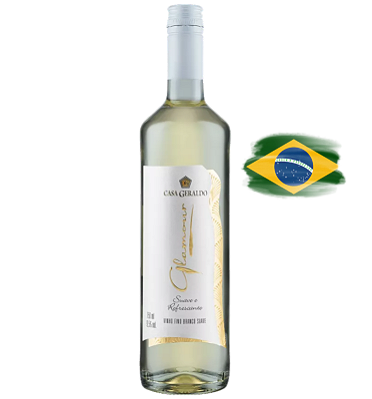 Glamour Casa Geraldo - Vinho Branco Suave Nacionall