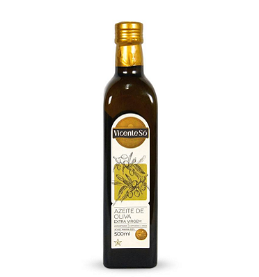 AZEITE DE OLIVA EXTRA VIRGEM VICENTE SO - 500ML