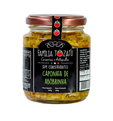 Caponata de Abobrinha Gourmet Tozato