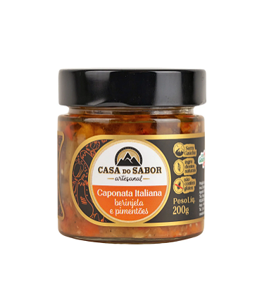 Caponata Italiana Casa do Sabor