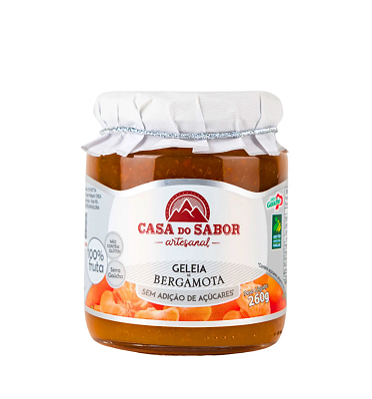 Geleia de Bergamota Sem Açucar Casa do Sabor