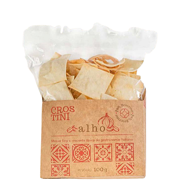 Mini Crostini ALHO Pan Broccine100gr
