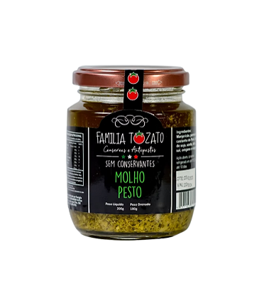 Molho Pesto Gourmet Tozato
