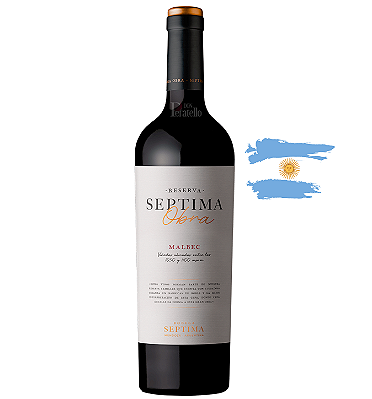 VINHO SEPTIMA OBRA RESERVA MALBEC 750 ML