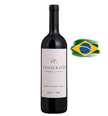 Vinho Fino Tinto Seco Censurato Cabernet Sauvignon
