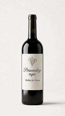 Vinho de Mesa Personalizado