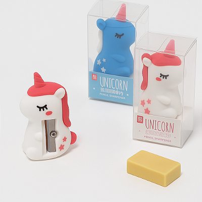 APONTADOR DO UNICORNIO + BORRACHA