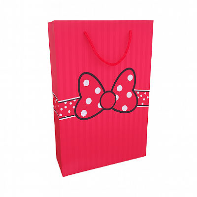 Sacolas de papel Minnie 25x17x6 cm