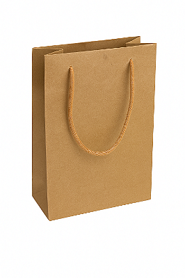 Sacolas de papel Kraft 25x17x6cm