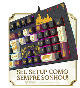 TECLADO HOGWART'S AMSA ESPECIAL EDITION