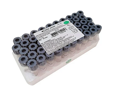 Mini Tubo Fluoreto de Sódio 0.5ml - Labor Import - C/ 50 Unidades