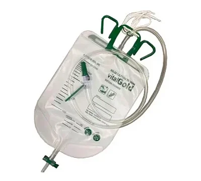 Bolsa Coletora de Urina Sistema Fechado - Vital Gold - 2000ml