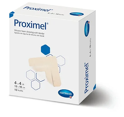 Curativo Espuma com Silicone 10x10cm Proximel/Unid - Hartmann