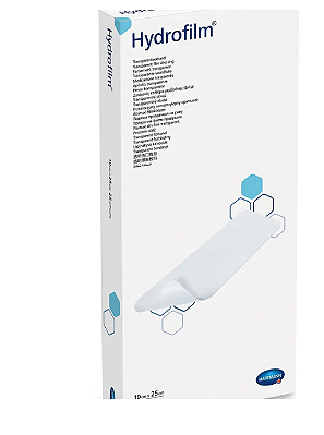 Curativo Filme Trasparente Estéril - Hartmann - 10 x 25cm Hydrofilm Unid