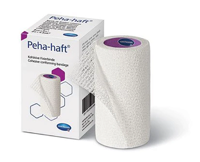 Atadura Elástica autoaderente e permeável - Hartmann - 10cm x 4m Peha-Haft