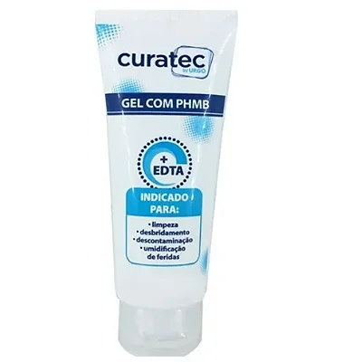 Curatec Com PHMB Edta 100ml (Gel De Limpeza Feridas) - Curatec