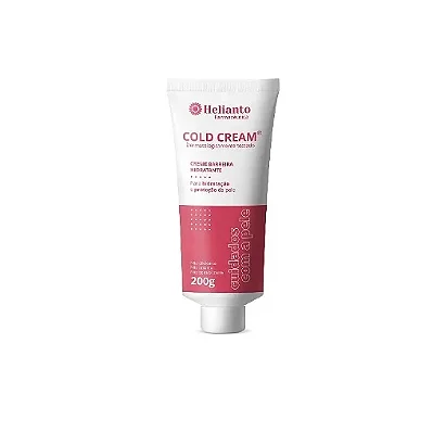 Protetor de Pele em Creme Barreira Hidratante Cold Cream - Helianto - 200g