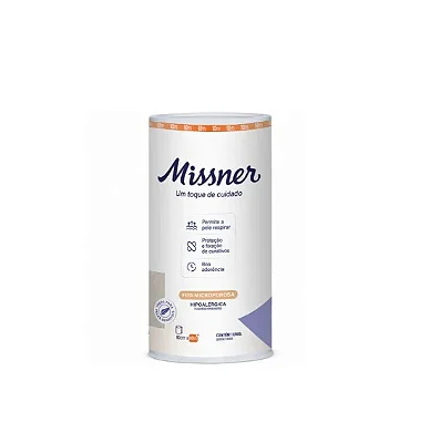 Fita Micropore Bege 10cm x 10m - Missner