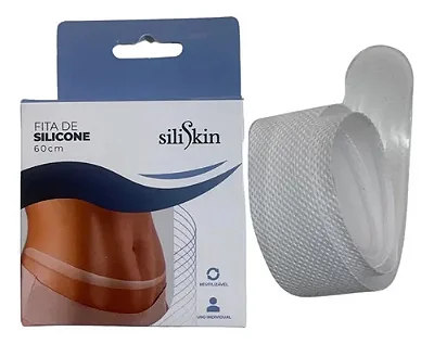 Fita Autocolante de Silicone 60cm Siliskin - 1 unidade