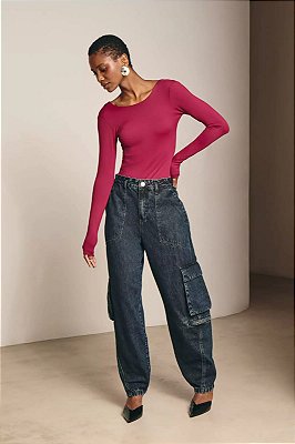CALÇA JEANS BAGGY