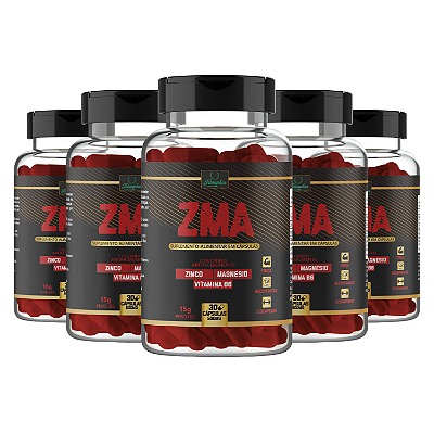 Zma 500mg Triunphus Zinco Magnesio Vitamina B6 - 150 capsulas