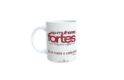 Caneca Personalizada - 28º CONUFEMICCP | Mulheres Fortes em Tempos Difíceis