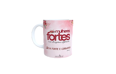 Caneca Personalizada - 28º CONUFEMICCP | Mulheres Fortes em Tempos Difíceis