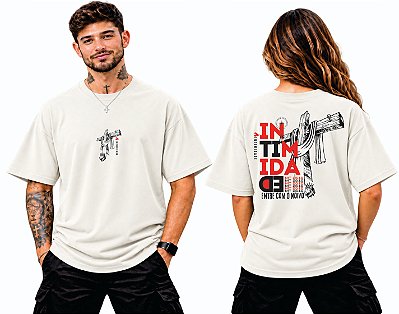 Camiseta Oversized Intimidade — Mateus 25:10 | DSL Wear