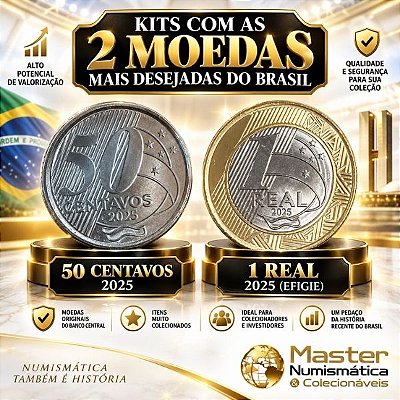 LANÇAMENTOS - Master Numismatica e Colecionáveis