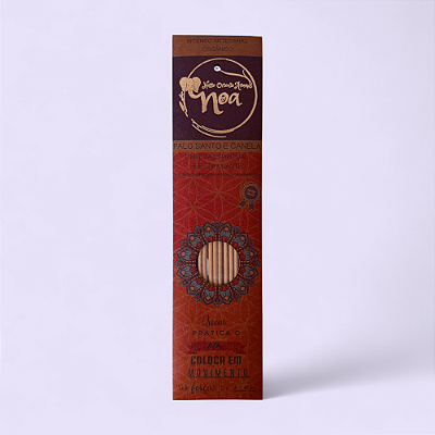 Incenso Orgânico Palo Santo & Canela - NOA