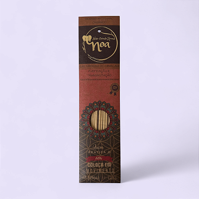 Incenso Orgânico Sal Grosso do Himalaia - NOA