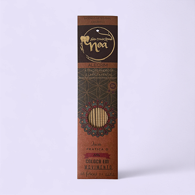 Incenso Orgânico Alecrim - NOA