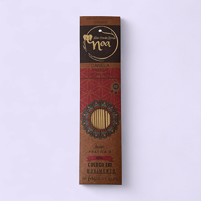 Incenso Orgânico Canela - NOA