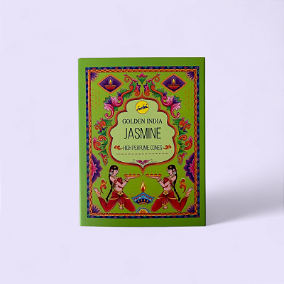 Incenso Cone Golden India – Jasmim