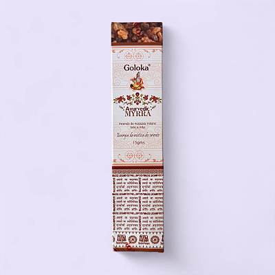 Incenso Goloka – Myrra | Energia da Mística do Oriente