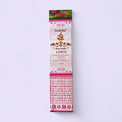 Incenso Goloka – Lotus | Energia de Purificação