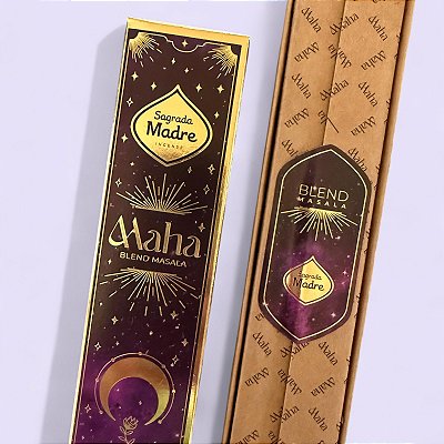 Incenso Maha Masala – Importado | Sagrada Madre (Alta Durabilidade)