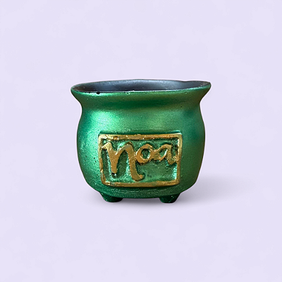 Incensário e Defumador - Caldeirão NOA Verde