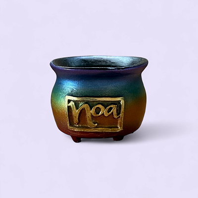 Incensário e Defumador - Caldeirão NOA 7 Chakras