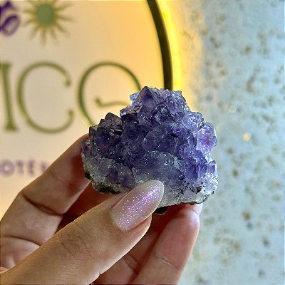 Mini Drusa de Ametista – Elevação Espiritual e Purificação Energética